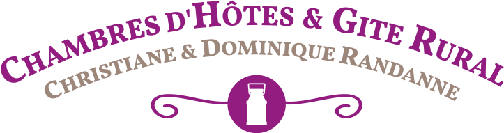 Logo Gîte et chambres d'hôtes – Christianne et Dominique Randanne